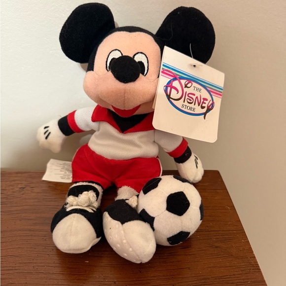 NWT Mickey Mouse Soccer Bean Bag Mini - Picture 3 of 6